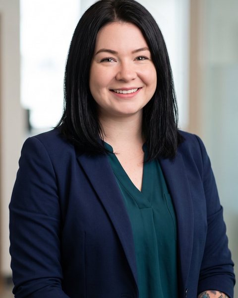 Jocelyn Whitlock, director of Kalon Management, in her office